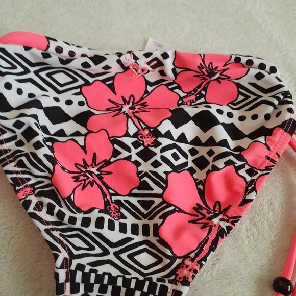 Bundle of 2 Justice Girl's Size 7 Pink Tankini Swimsuits - Picture 14 of 14